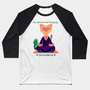 Paws and breathe Baseball T-Shirt